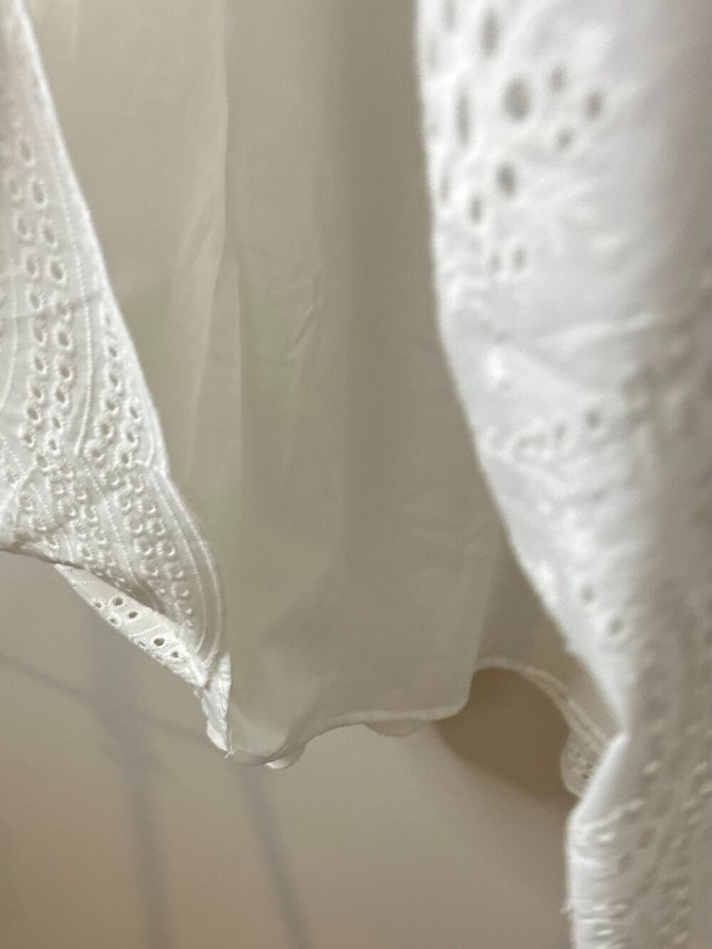 Tuckernuck White Eyelet Crawford Dress Size L - Picture 4 of 7